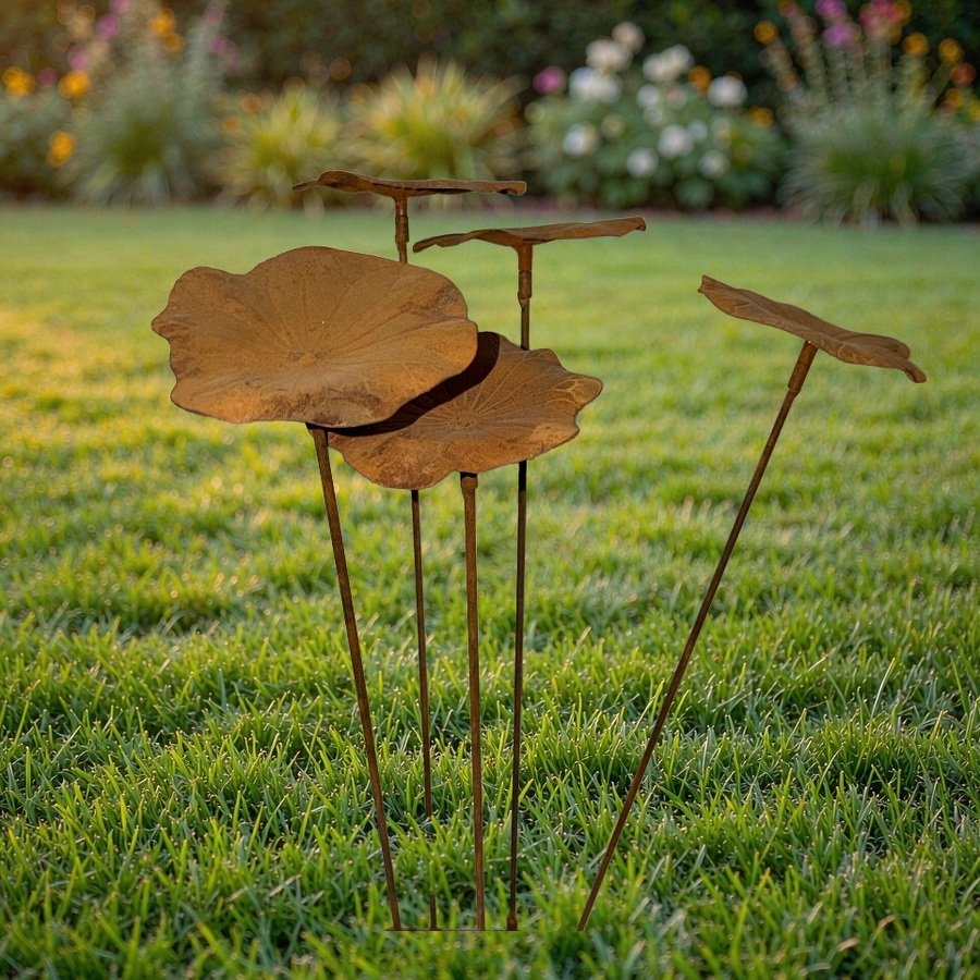 Modern metal plant stand